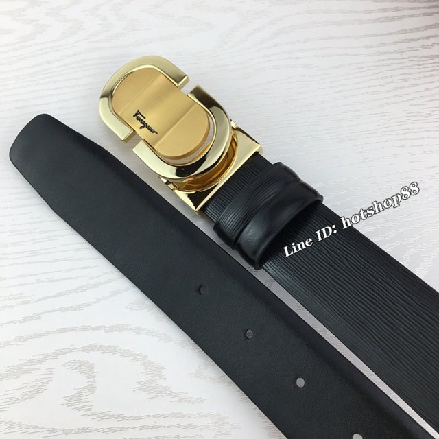 菲拉格慕專櫃款男士皮帶 Ferragamo雙面牛皮爆款腰帶  jjp2220